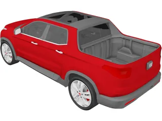 Fiat Toro 3D Model