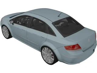 Fiat Linea (2007) 3D Model