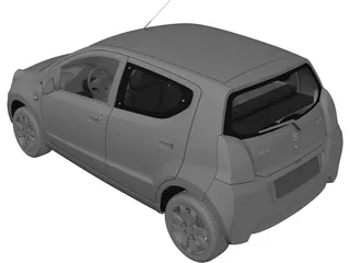 Suzuki Alto A-Star (2009) 3D Model