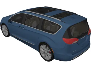 Chrysler Pacifica (2017) 3D Model