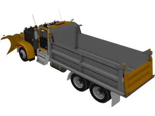 Kenworth Snow Plow 3D Model