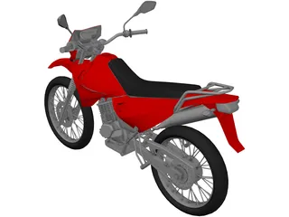 Yamaha XTZ 125 3D Model