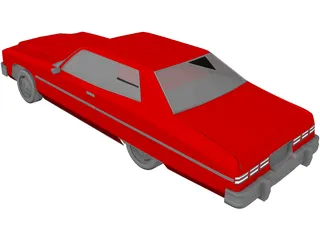 Chevrolet Caprice (1975) 3D Model