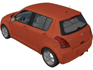 Suzuki Swift 3D Model