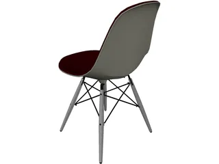 Eames DSW Chair 3D Model