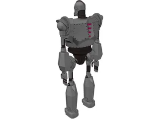 Iron Giant 3D Model