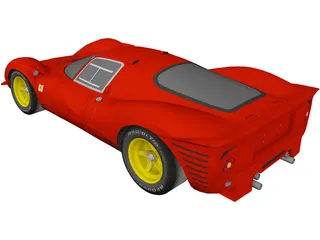Ferrari F330 P4 (1967) 3D Model
