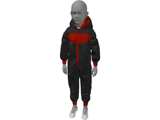 Mannequin Child 3D Model