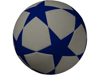 Football 3D Model