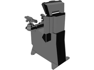 Game Cabinet 3D Model