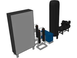 Ozone Generator 3D Model