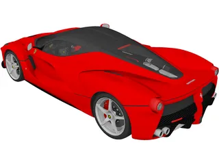 Ferrari LaFerrari 3D Model