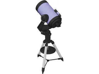 Schmidt-Cassegrain Telescope 3D Model