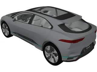 Jaguar I-Pace Concept 3D Model