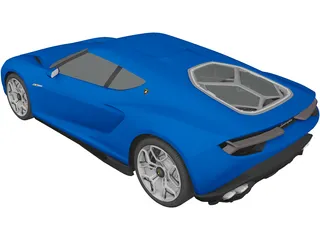 Lamborghini Asterion Concept (2014) 3D Model