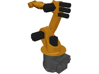Kuka KR 16 Robot 3D Model
