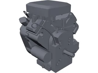 Briggs&Stratton Vanguard 18hp 3D Model