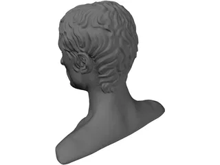 Statue of Caesar 3D Model