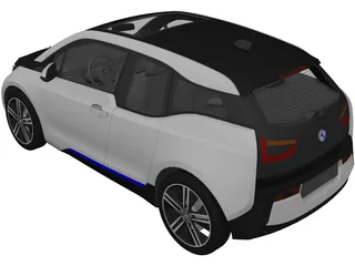 BMW i3 3D Model