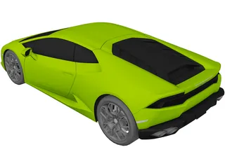 Lamborghini Huracan 3D Model