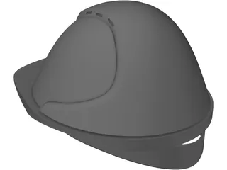 Security Helmet 3D Model