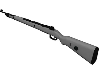 Mauser Karabiner 3D Model