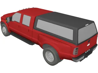 Ford F450 Super Duty 3D Model