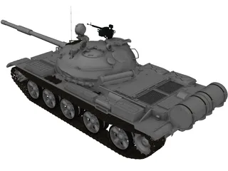 T62A 3D Model