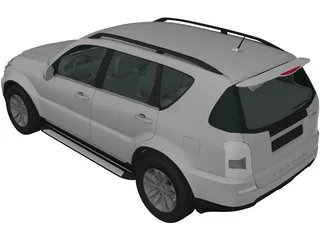 SsangYong Rexton 3D Model