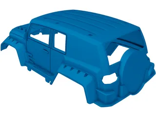 Toyota FJ Cruiser Body 3D Model