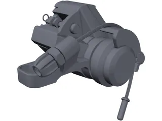 Disc Brake Caliper 3D Model