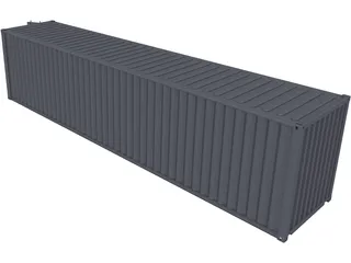 Container 40ft 3D Model