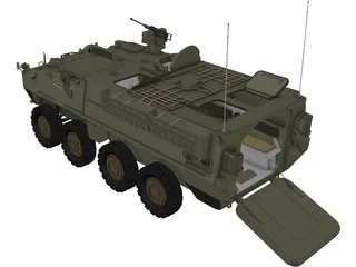 Stryker APC 3D Model