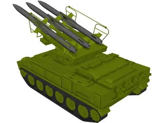 2K12 Kub 3D Model