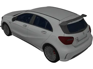 Mercedes-Benz A45 AMG 3D Model