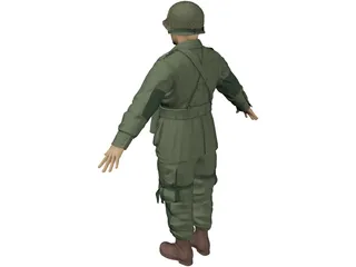 Soldier 3D Model