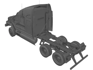 Ural Next Truck 3D Model