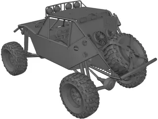 Dune Buggy 3D Model