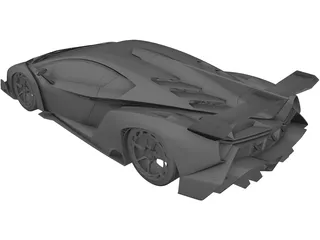 Lamborghini Veneno 3D Model