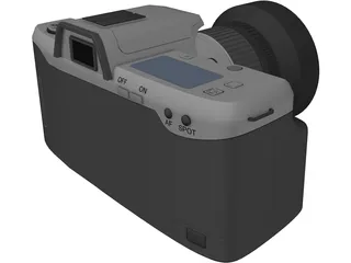 Minolta Photo Camera 3D Model