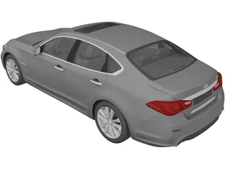 Infiniti Q70 (2015) 3D Model