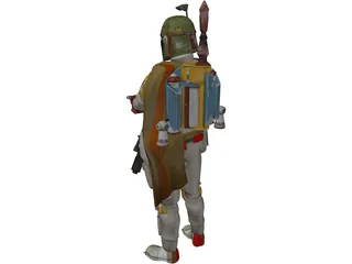 Boba Fett 3D Model