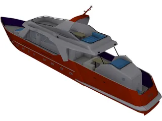 Boat 3D Model