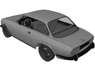 Alfa Romeo 2000 GT (1974) 3D Model
