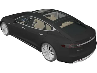 Tesla Model S 3D Model