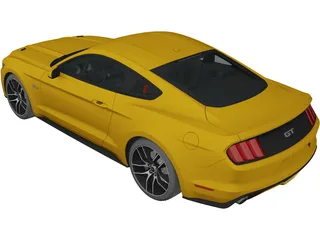 Ford Mustang GT 3D Model