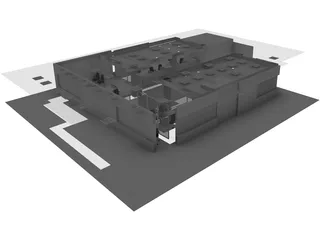 Bank 3D Model