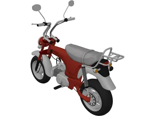 Honda CT70 (1969) 3D Model