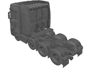 Scania S6000 3D Model