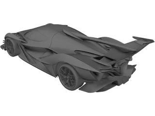 Gumpert Apollo Intensa Emozione (2019) 3D Model